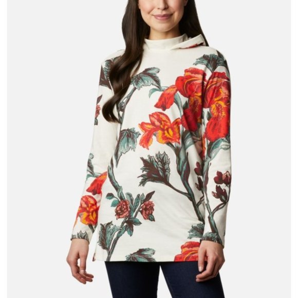 Columbia Tops - Columbia Lodge Hooded Tunic Sweatshirt South Africa 027985EIA, L